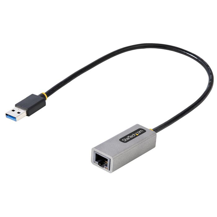 StarTech.com Usb 3.0 To Gigabit Ethernet Network Adapter - 10/100/1000 Mbps, Usb To Rj45, Usb 3.0 To Lan Adapter, Usb 3.0 Ethernet Adapter (Gbe), 11In Attached Cable, Driverless Install - W128270383