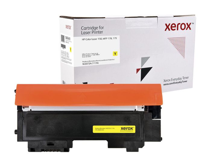 Xerox Everyday Yellow Toner Compatible With Hp 117A (W2072A), Standard Yield - W128270892