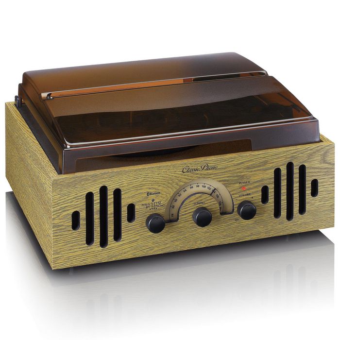 Lenco Phono Tt-41Ok Belt-Drive Audio Turntable Wood - W128271219