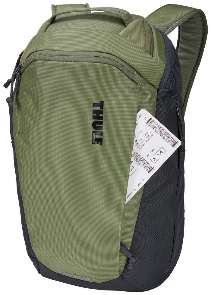 Thule Enroute Tebp-316 Olivine/Obsidian Backpack Grey, Olive Nylon - W128271628