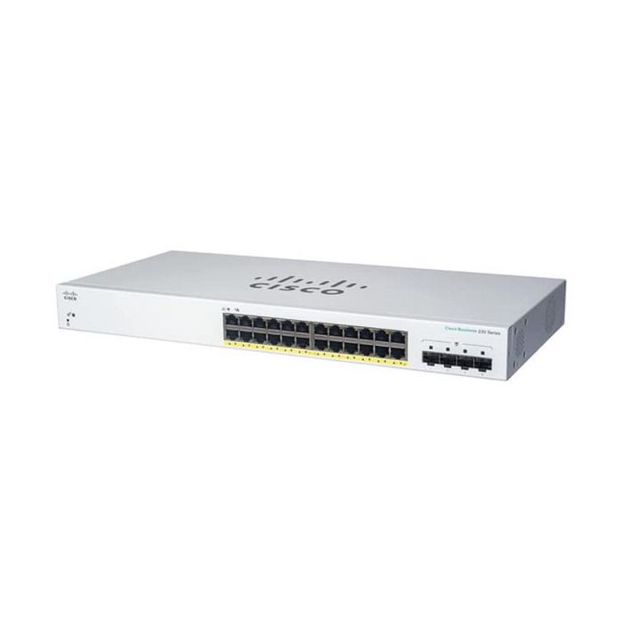 Cisco Cbs220-24Fp-4G Managed L2 Gigabit Ethernet (10/100/1000) Power Over Ethernet (Poe) White - W128271907