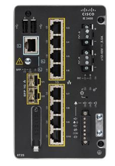 Cisco Catalyst Ie3400 Managed L2 Gigabit Ethernet (10/100/1000) Black - W128272667