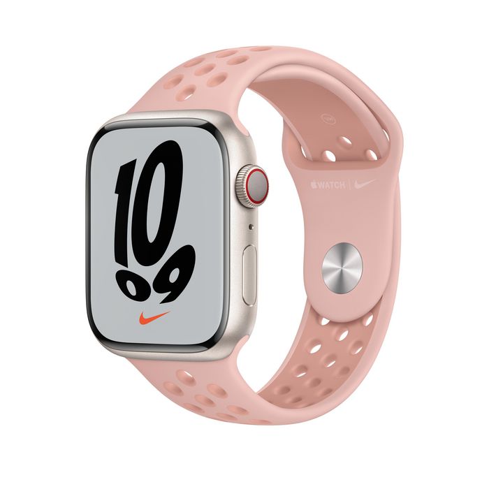 Apple 45Mm Pink Oxford/Rose Whisper Nike Sport Band - W128273546