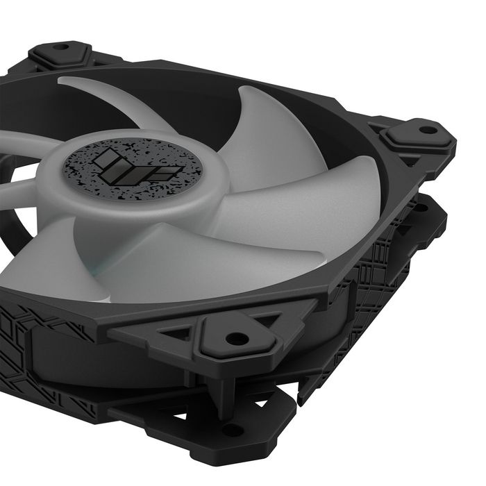 Asus Tuf Gaming Tf120 Argb Fan - Triple Fan Kit With Argb Controller Computer Case Air Cooler 12 Cm Black - W128273635