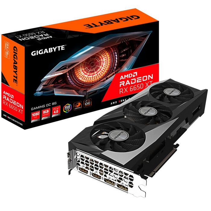 Gigabyte Radeon Rx 6650 Xt Gaming Oc 8G Amd 8 Gb Gddr6 - W128273646