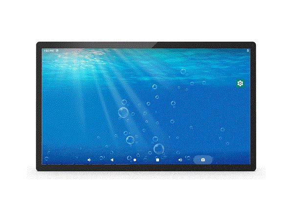 ALLNET ALLNET PoE Tablet 21 inch with RK3399 Android 10, 4GB/16GB Pro-Series Pro Series.<br>This tablet is suitable for all applications where you need high performance. Be it media streaming or video<br>surveillance, with 4GB Ram and the RK3399 you are well advised.<br>The WLAN with 5GHz ensures the best transmission speed even without a cable connection.<br>The tablet has a Touch to Wake function and the display can thus be woken up from sleep. The display can also<br>be turned off with a double-click via a DoubleTap On/Off app from the Playstore. This function is helpful when the<br>power button is no longer easily accessible due to wall mounting. - W128284646