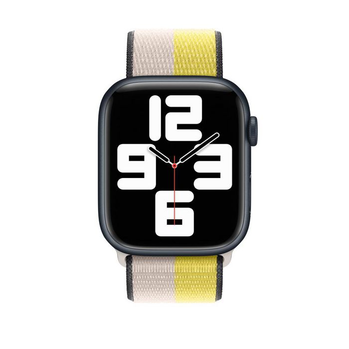 Apple Smart Wearable Accessories Band Beige, Black, Yellow Nylon - W128273791