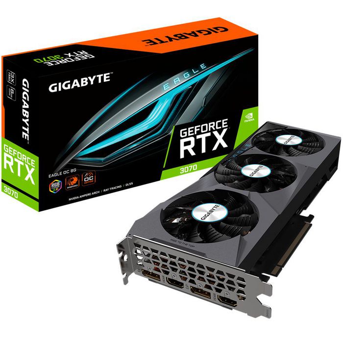 Gigabyte Geforce Rtx 3070 Eagle Oc 8G (Rev. 2.0) Nvidia 8 Gb Gddr6 - W128273859
