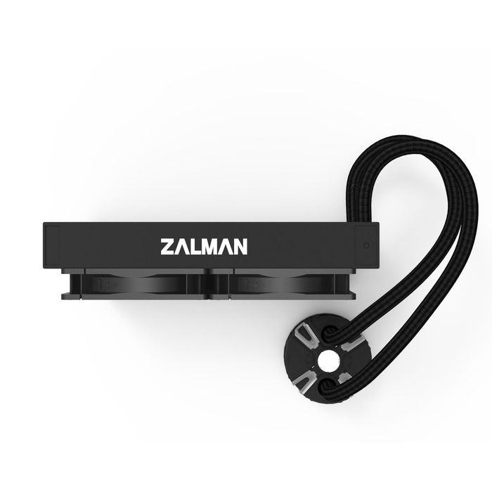 Zalman Cpu Liquid Cooler 240Mm Radiator 2 X Sf120 Argb Fan Processor All-In-One Liquid Cooler 12 Cm - W128274098