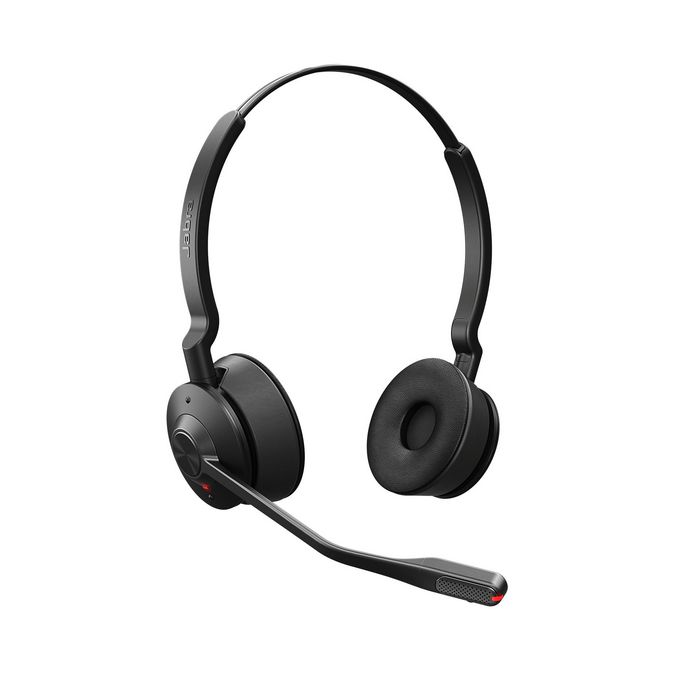 Jabra Engage 55 Headset Wireless Ear-Hook Office/Call Center Black, Titanium - W128274532