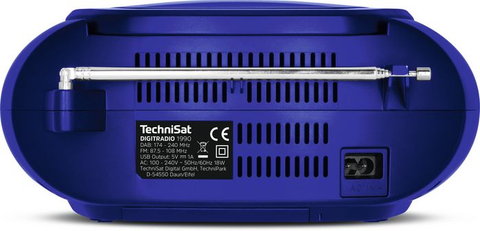 Technisat Digitradio 1990 Home Audio Midi System 3 W Blue - W128274685
