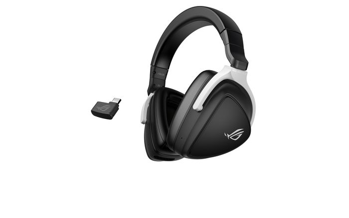 Asus Rog Delta S Wireless Headphones Head-Band Gaming Bluetooth Black - W128274682