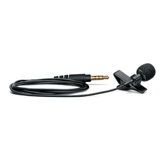 Shure Mvl Black Lavalier/Lapel Microphone - W128275372
