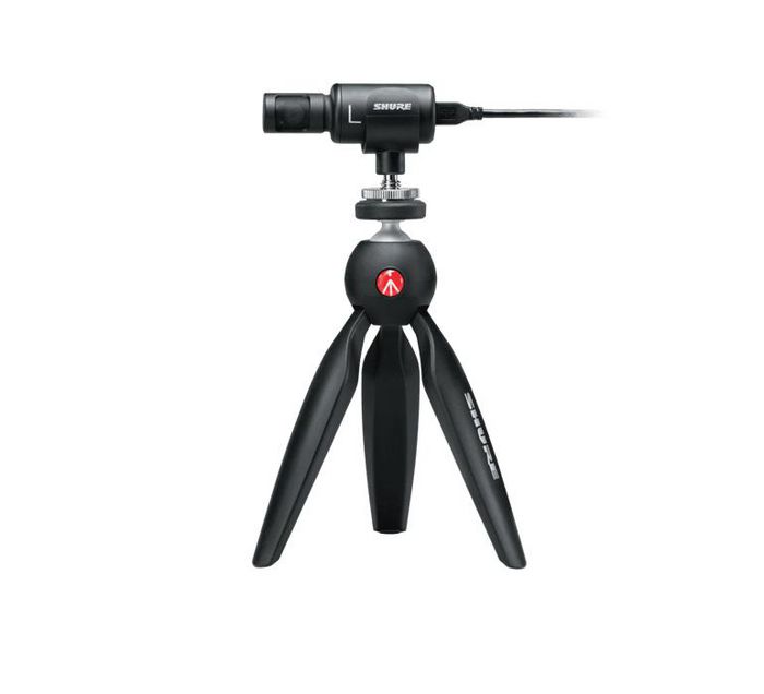 Shure Mv88+ Video Kit Black Table Microphone - W128275516