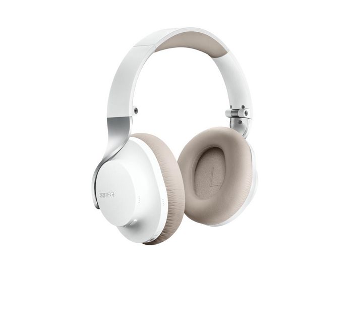 Shure Aonic 40 Headphones Wired & Wireless Head-Band Music Usb Type-C Bluetooth White - W128275831