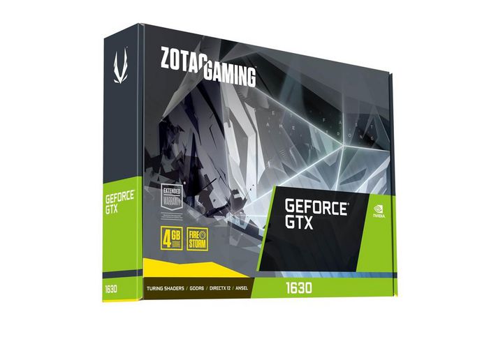 Zotac Graphics Card Nvidia Geforce Gtx 1630 4 Gb Gddr6 - W128275889