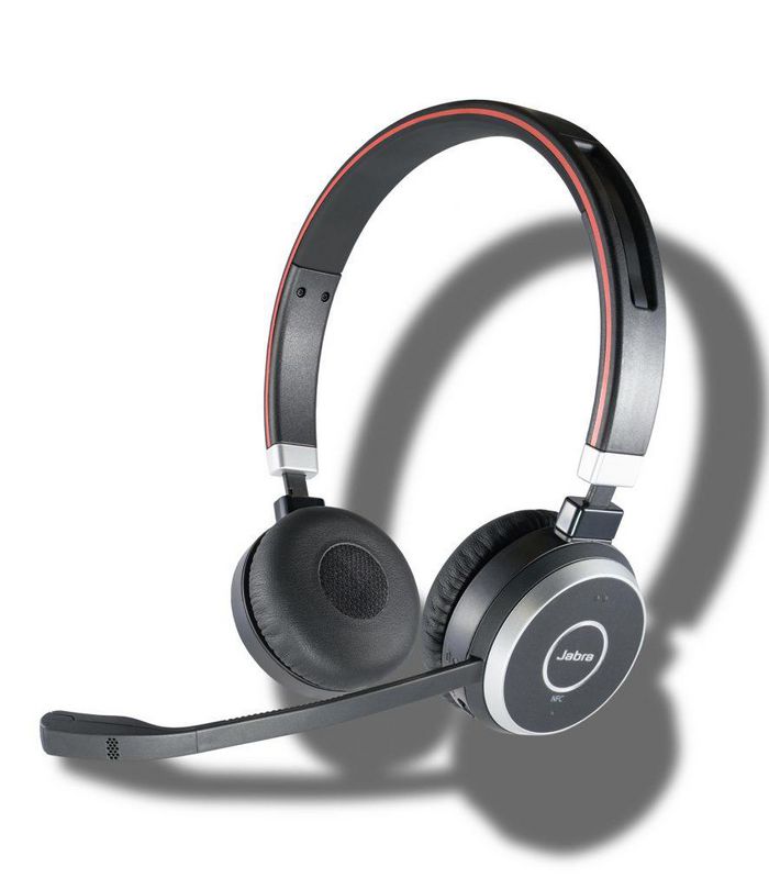 AGFEO Evolve 65 Bt Duo Headset Wireless Head-Band Calls/Music Bluetooth Grey - W128276236