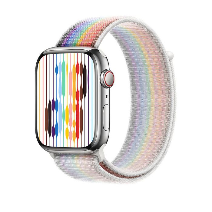 Apple Pride Edition Band Multicolour Nylon - W128276318