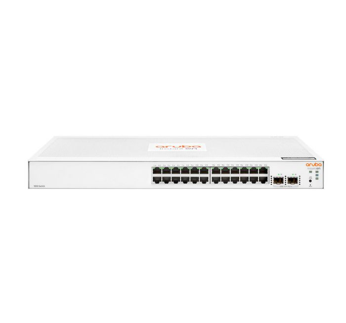 Hewlett Packard Enterprise Aruba Instant On 1830 24G 2Sfp Managed L2 Gigabit Ethernet (10/100/1000) 1U - W128276315