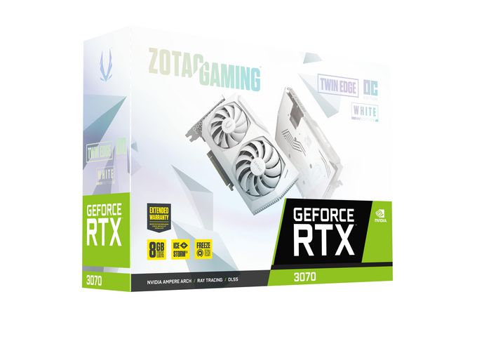 Zotac Gaming Geforce Rtx 3070 Twin Edge Oc White Edition Lhr Nvidia 8 Gb Gddr6 - W128276932