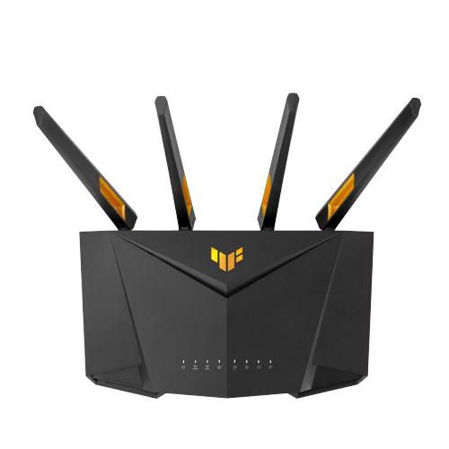 Asus Tuf Gaming Ax3000 V2 Wireless Router Gigabit Ethernet Dual-Band (2.4 Ghz / 5 Ghz) Black, Orange - W128277050