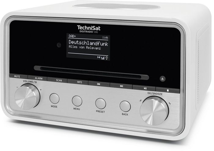 Technisat Digitradio 586 Personal Analog & Digital White - W128277358