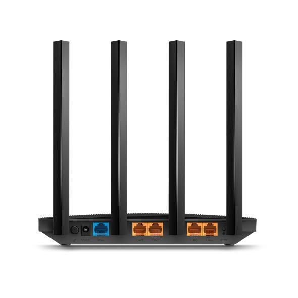 TP-Link Archer C6 Wireless Router Fast Ethernet Dual-Band (2.4 Ghz / 5 Ghz) 4G White - W128277684