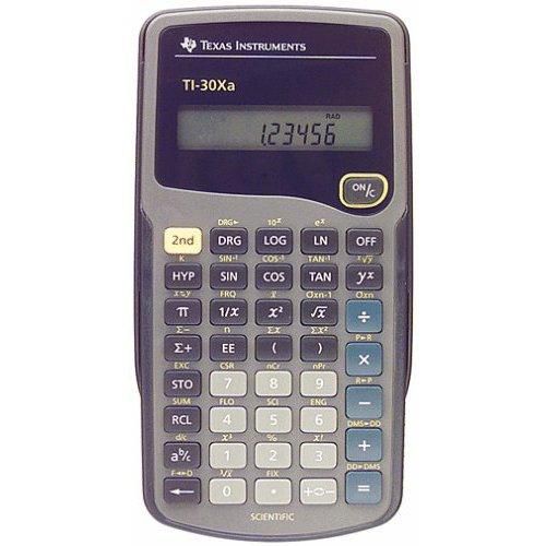 Texas Instruments Ti-30Xa Calculator Pocket Scientific Black, Grey - W128277816