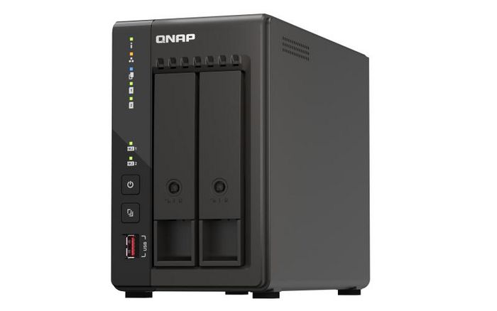 QNAP Ts-253E Nas Tower Ethernet Lan Black J6412 - W128277843
