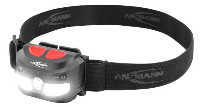 ANSMANN Hd250Rs Black Headband Flashlight Cob Led - W128278360