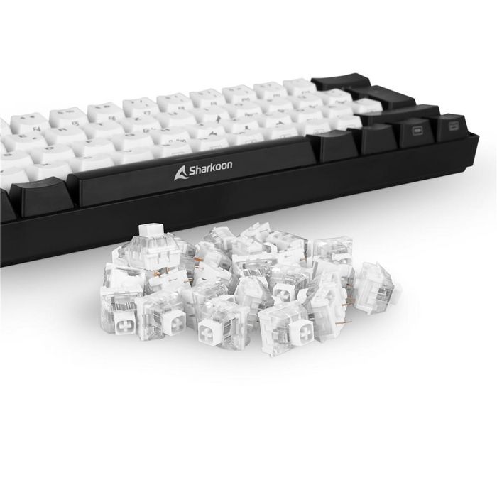Sharkoon Clicky Kailh Box White Keyboard Switches - W128278424
