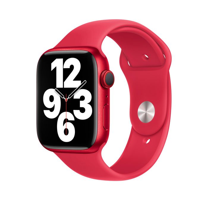 Apple Smart Wearable Accessories Band Red Fluoroelastomer - W128278952