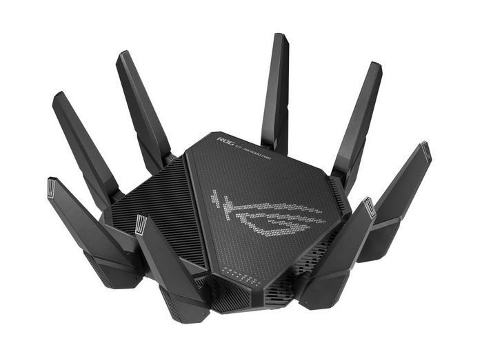 Asus Rog Rapture Gt-Ax11000 Pro Wireless Router Gigabit Ethernet Tri-Band (2.4 Ghz / 5 Ghz / 5 Ghz) Black - W128278964