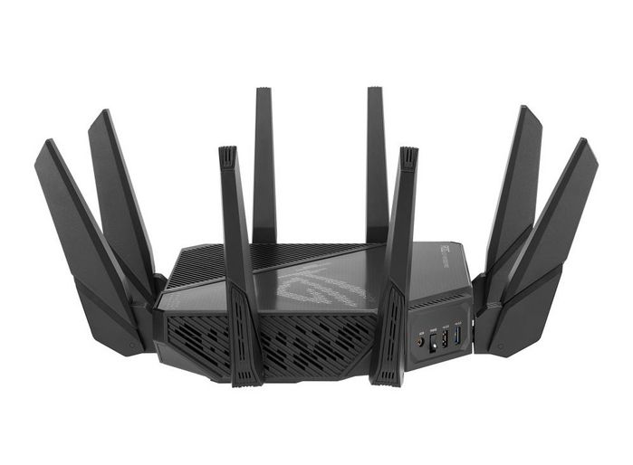 Asus Rog Rapture Gt-Ax11000 Pro Wireless Router Gigabit Ethernet Tri-Band (2.4 Ghz / 5 Ghz / 5 Ghz) Black - W128278964