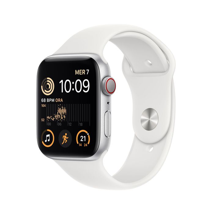 Apple Watch Se Oled 44 Mm 4G Silver Gps (Satellite) - W128279102