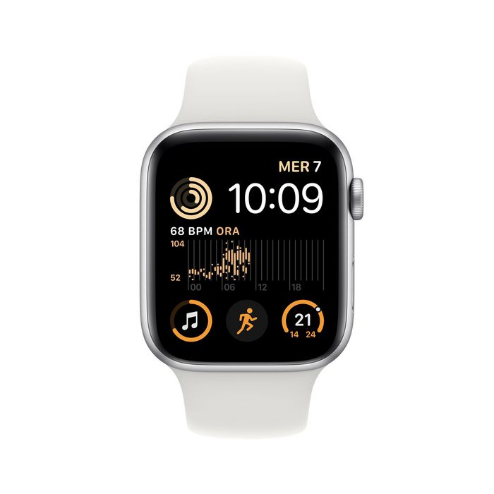 Apple Watch Se Oled 44 Mm 4G Silver Gps (Satellite) - W128279102