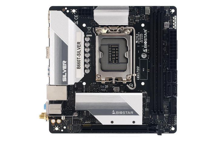 Biostar Motherboard Intel B660 Lga 1700 Mini Itx - W128280016