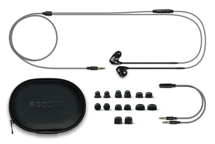 Roccat Score Headset Wired In-Ear Calls/Music Black - W128280519