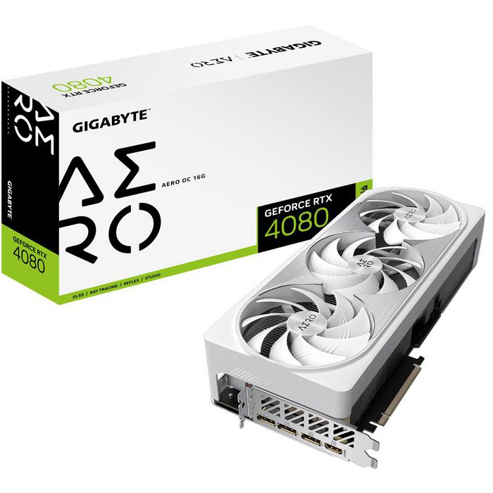 Gigabyte Geforce Rtx 4080 16Gb Aero Oc Nvidia Gddr6X - W128280542