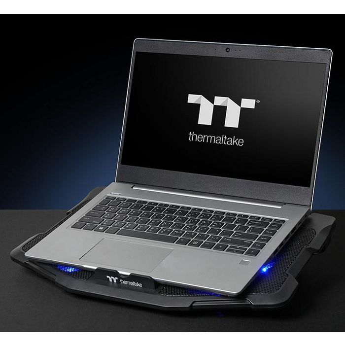 ThermalTake Massive 12 Max Notebook Cooling Pad 43.2 Cm (17") 2200 Rpm Black - W128280597