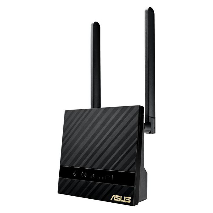 Asus 4G-N16 Wireless Router Gigabit Ethernet Single-Band (2.4 Ghz) Black - W128281073