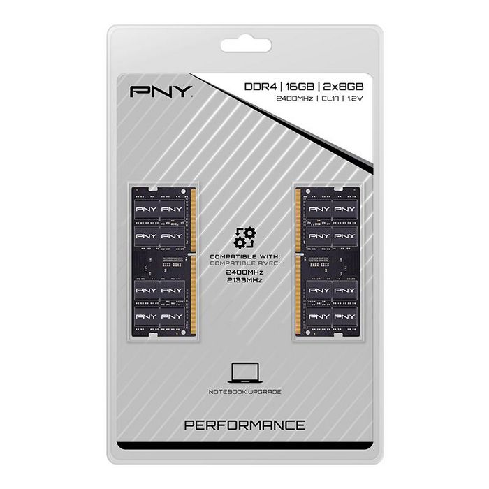 PNY Memory Module 16 Gb 2 X 8 Gb Ddr4 2400 Mhz - W128281097