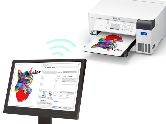 Epson Surecolor Sc‑F100 Large Format Printer Wi-Fi Inkjet Colour 600 X 1200 Dpi A4 (210 X 297 Mm) Ethernet Lan - W128281361