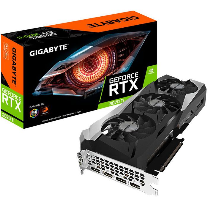 Gigabyte Geforce Rtx 3070 Ti Gaming 8G Nvidia 8 Gb Gddr6X - W128281887