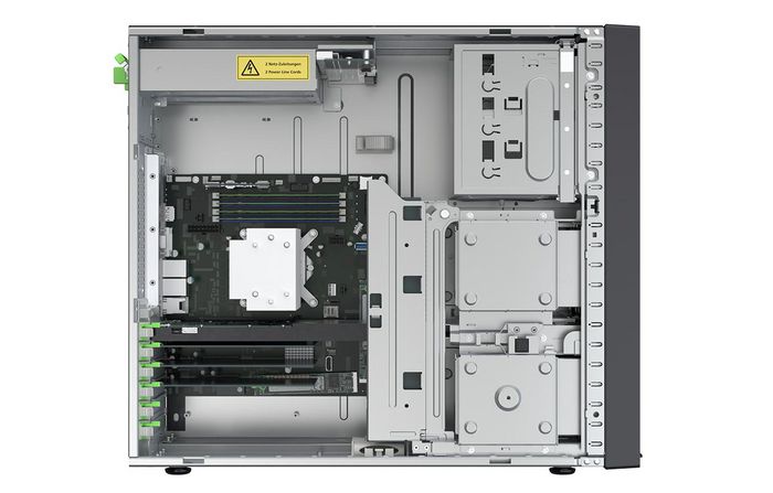 Fujitsu Primergy Tx1330 M5 / Sff / Hot-Plug Psu 500W / Intel Xeon E-2334 / 1X 16Gb Ddr4-3200 U Ecc / No Hdd / Rmk / Irmcs6 Elcm Lic - W128281902