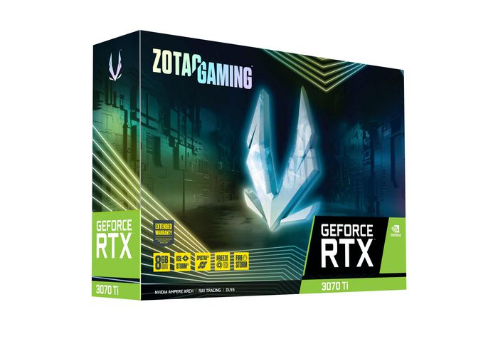 Zotac Gaming Geforce Rtx 3070 Ti Nvidia 8 Gb Gddr6X - W128281967