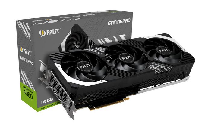 NED4080019T2-1032A, Palit Geforce Rtx 4080 Gamingpro Nvidia 16 Gb Gddr6X |  EET