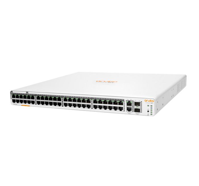 Hewlett Packard Enterprise Aruba Instant On 1960 48G 40P Class4 8P Class6 Poe 2Xgt 2Sfp+ 600W Managed L2+ Gigabit Ethernet (10/100/1000) Power Over Ethernet (Poe) 1U White - W128282110