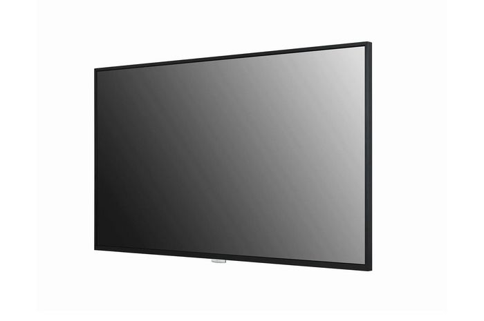 LG Signage Display Digital Signage Flat Panel 109.2 Cm (43") Ips Wi-Fi 700 Cd/M² 4K Ultra Hd Black Built-In Processor Web Os 24/7 - W128282286
