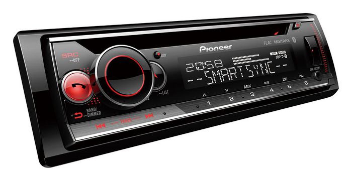 Pioneer Car Media Receiver Black 200 W Bluetooth - W128282446